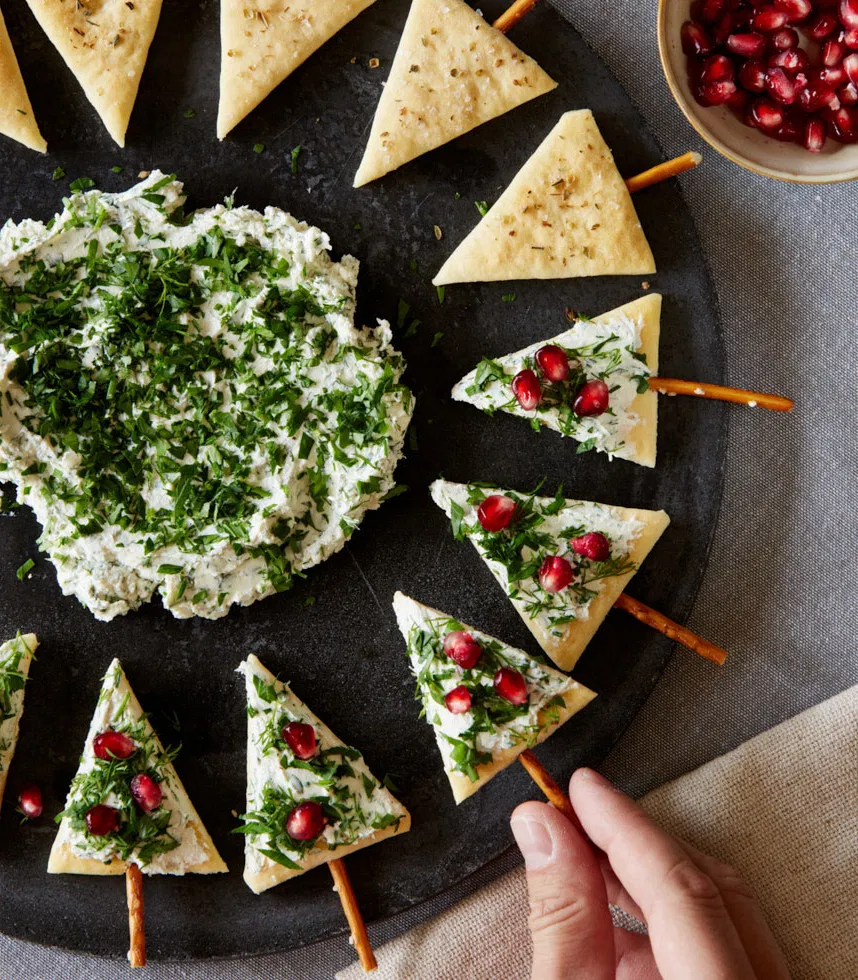 Recept: Mini-pizzabomen speciaal voor Kerst