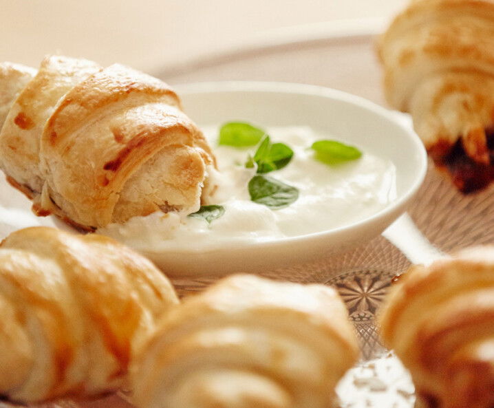 Bacon-Onion-Croissants