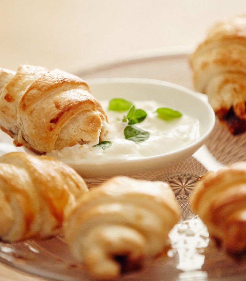 Bacon-Onion-Croissants