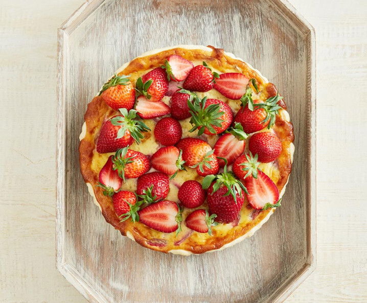 Cremige Erdbeer-Mascarpone Tarte