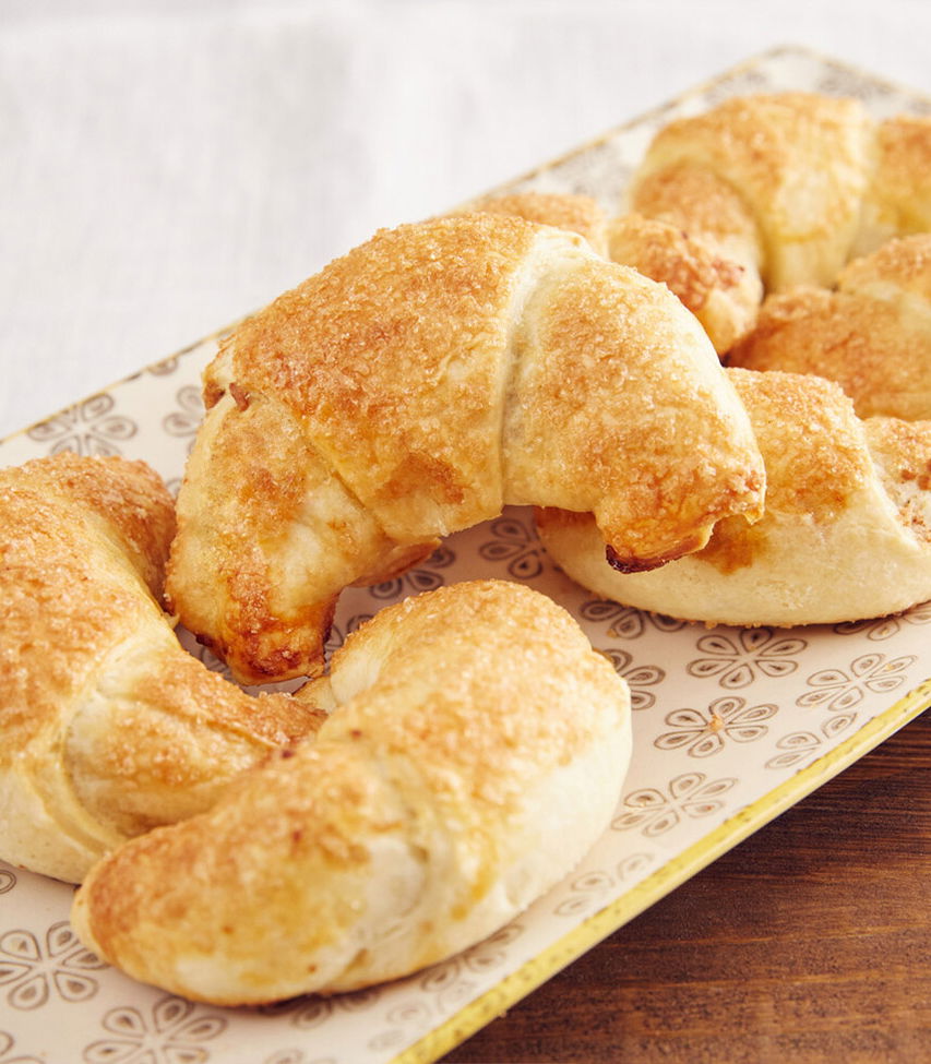 Karamellisierte Maroni-Kipferl