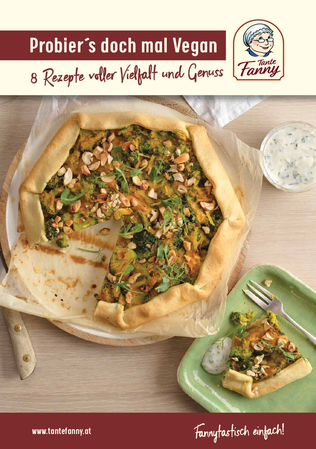 Coverbild für das Rezeptheft Probier’s doch mal vegan