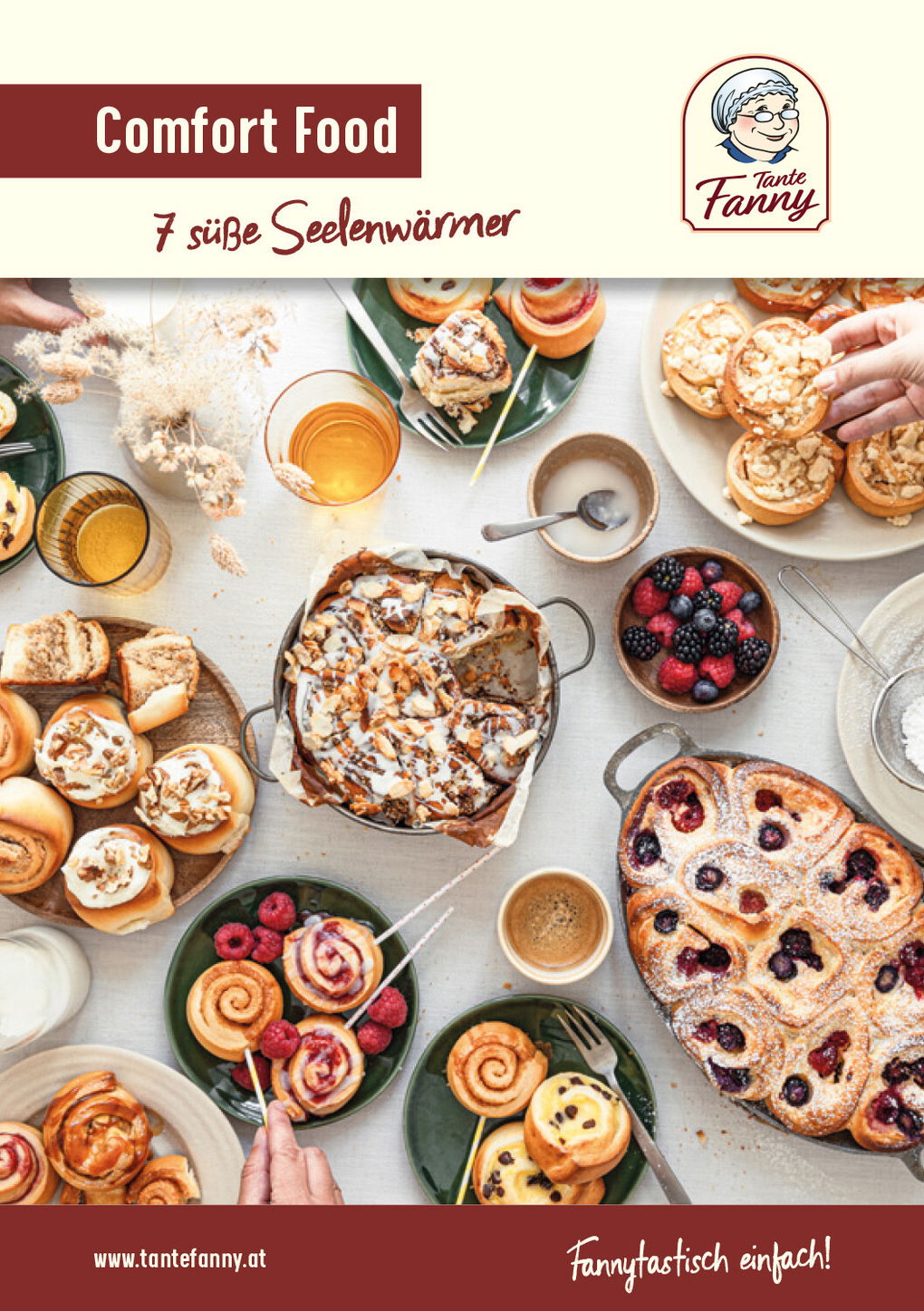 Coverbild für das Rezeptheft 7 süße Seelenwärmer