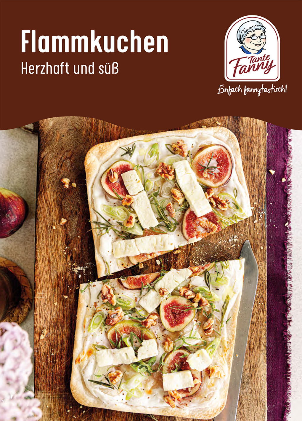 Coverbild für das Rezeptheft Flammkuchen – Herzhaft und süß