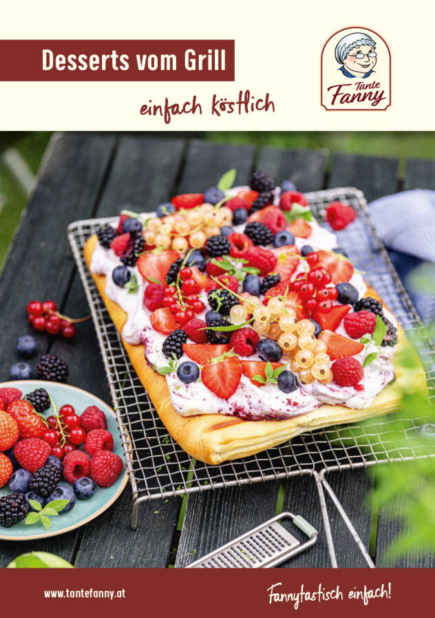 Tante Fanny Gratis Rezeptheft Desserts vom Grill