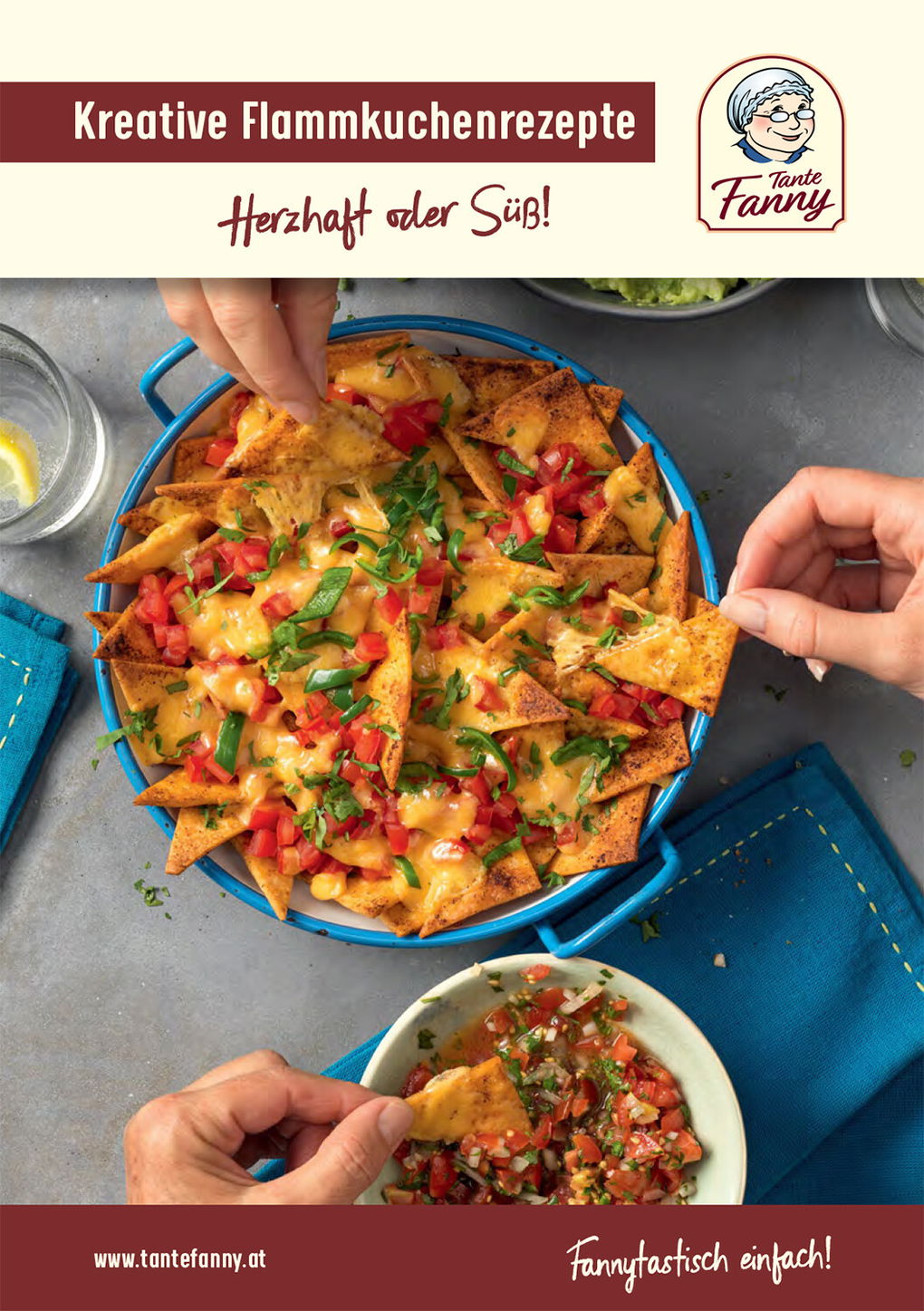 Coverbild für das Rezeptheft Kreative Flammkuchenrezepte