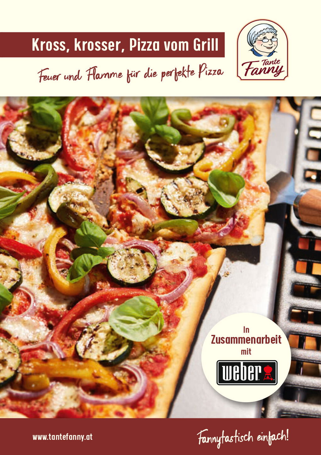 Coverbild für das Rezeptheft Pizza vom Grill