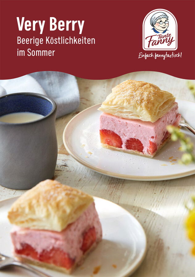 Tante Fanny Gratis Rezeptheft Very Berry - Rezepte mit Beeren