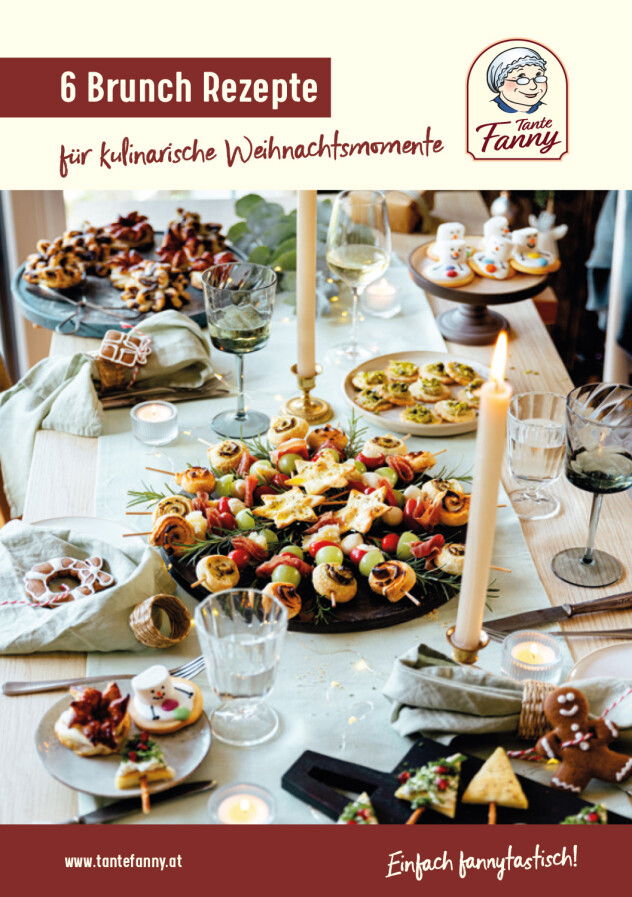Tante Fanny Gratis Rezepthefte 6 Brunch Rezepte für Weihnachten