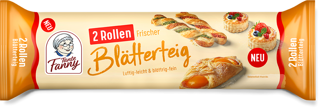 Tante Fanny Frischer Blätterteig 2er Packung