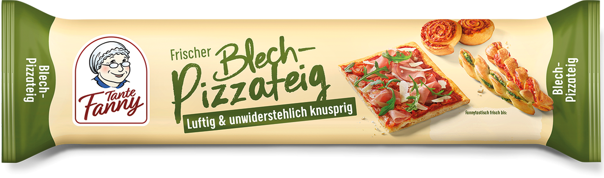 Tante Fanny Frischer Blech-Pizzateig