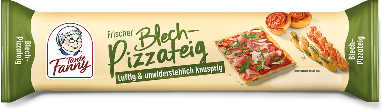 Tante Fanny Frischer Blech-Pizzateig