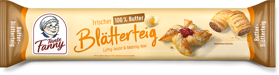 Tante Fanny Frischer Butter-Blätterteig