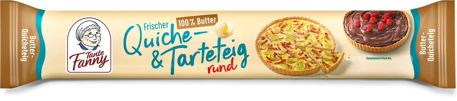 Tante Fanny Frischer Butter-Quiche- & Tarteteig 280 g