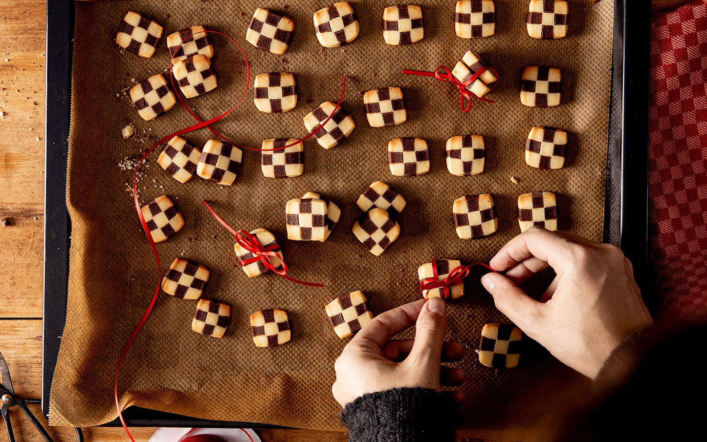 Butter-Schwarz-Weiß-Teig von Tante Fanny