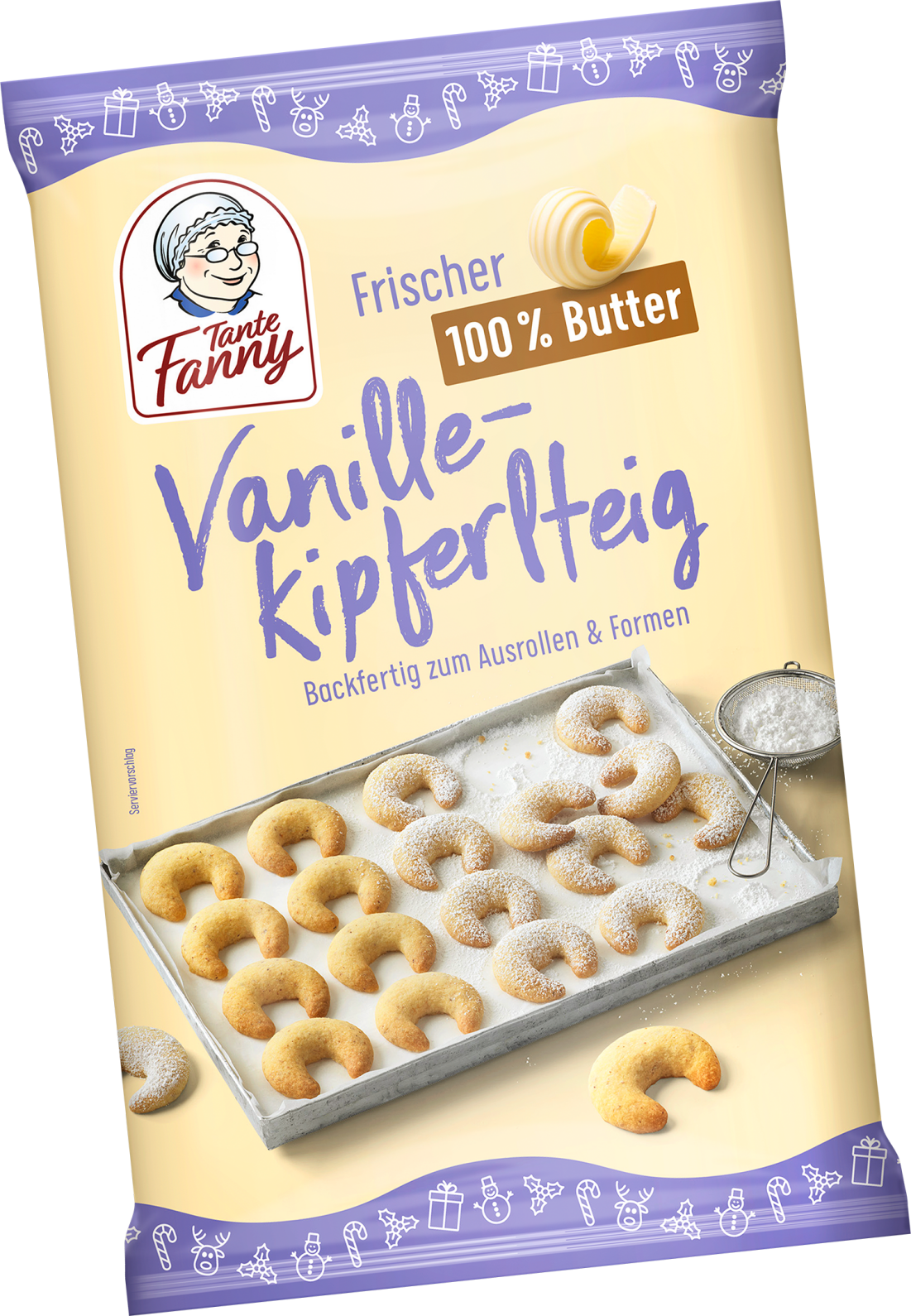 Tante Fanny Butter-Vanillekipferlteig