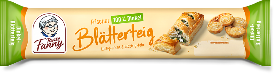 Tante Fanny Frischer Dinkel-Blätterteig