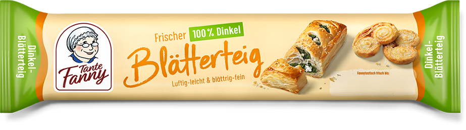 Tante Fanny Frischer Dinkel-Blätterteig