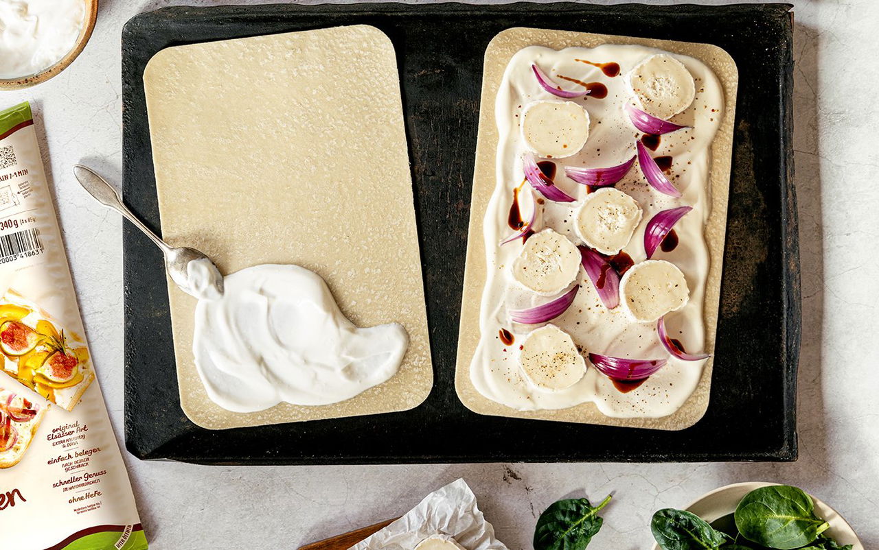 Dinkel-Flammkuchenböden von Tante Fanny