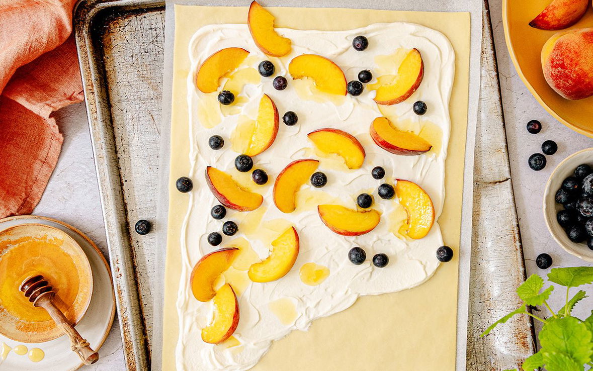 Frischer Dinkel-Flammkuchenteig von Tante Fanny