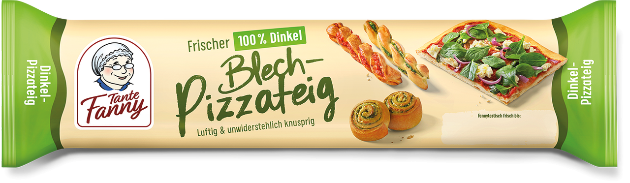 Tante Fanny Frischer Dinkel-Pizzateig