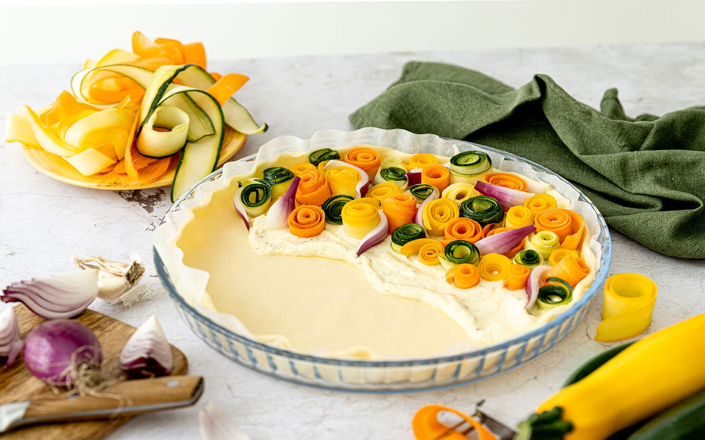 Frischer Dinkel-Quicheteig von Tante Fanny