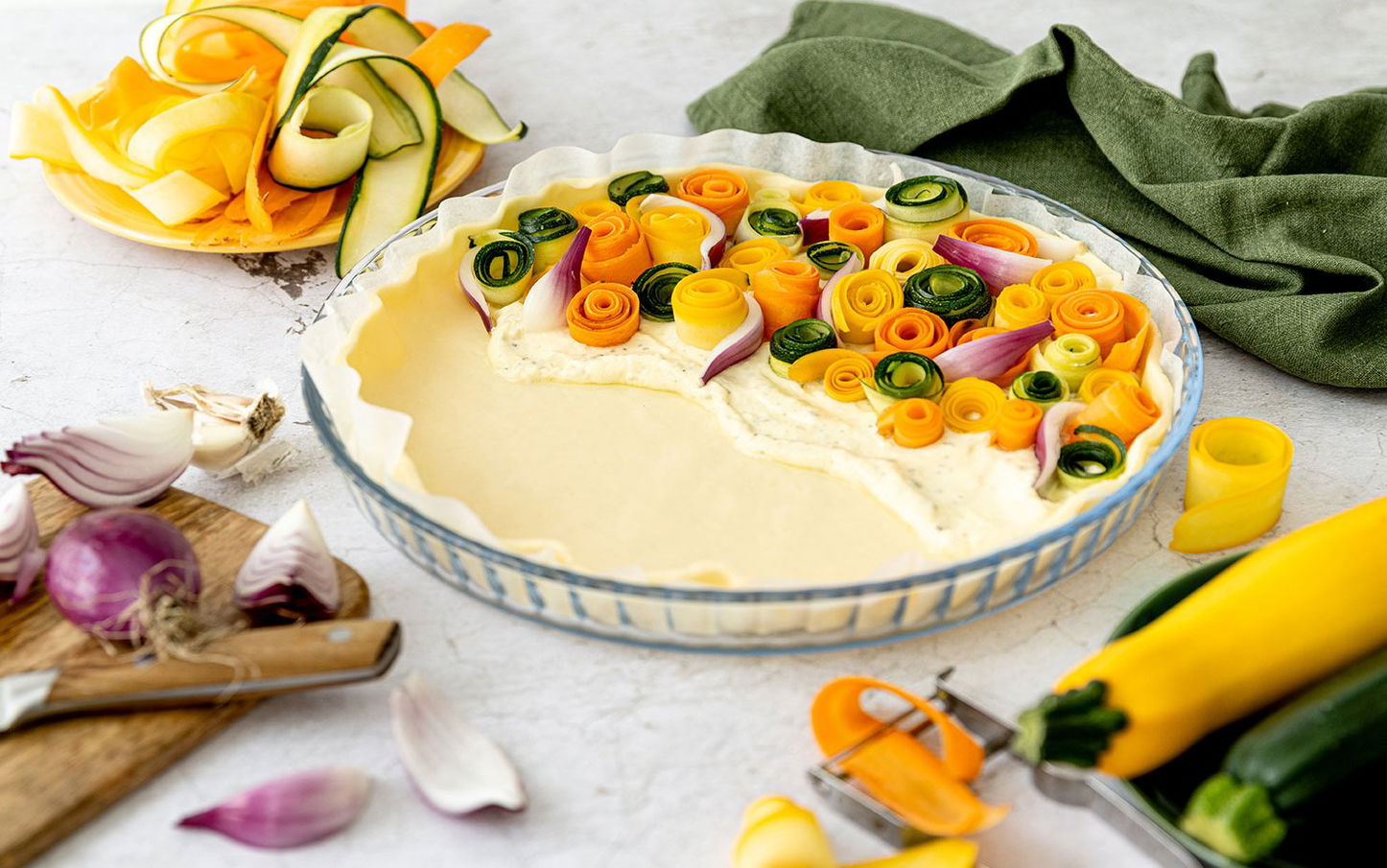 Frischer Dinkel-Quiche- & Tarteteig von Tante Fanny