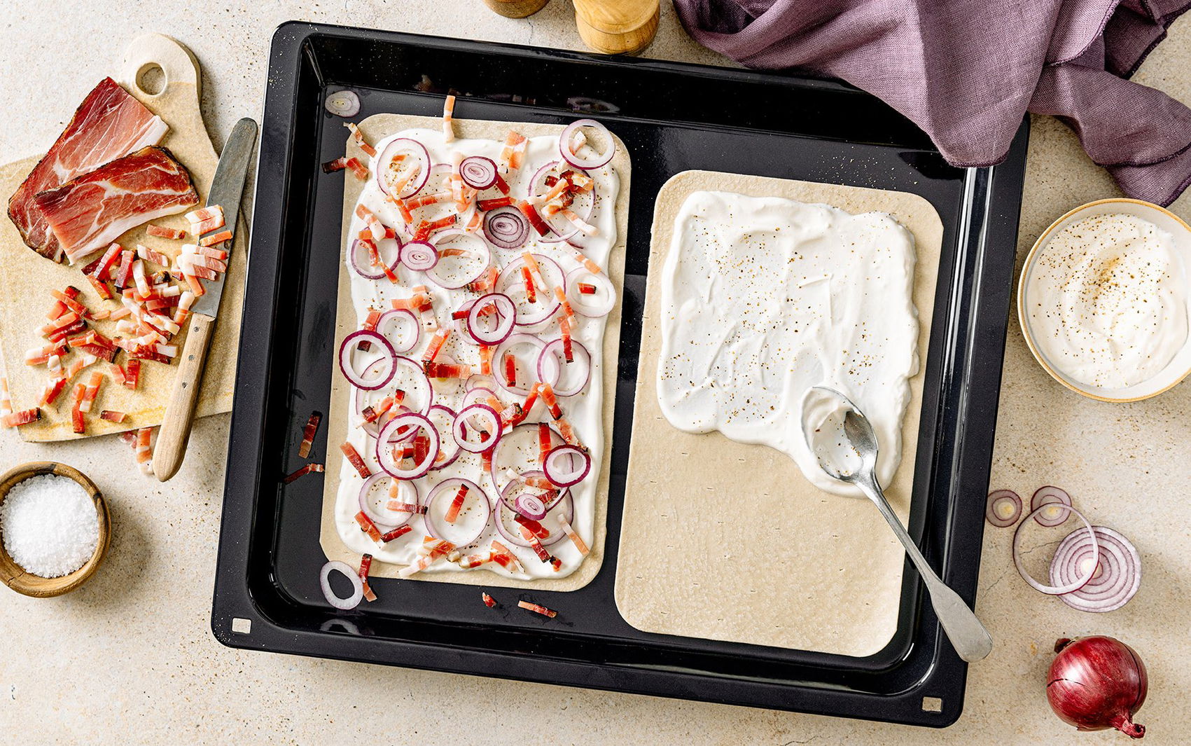 Flammkuchenböden von Tante Fanny