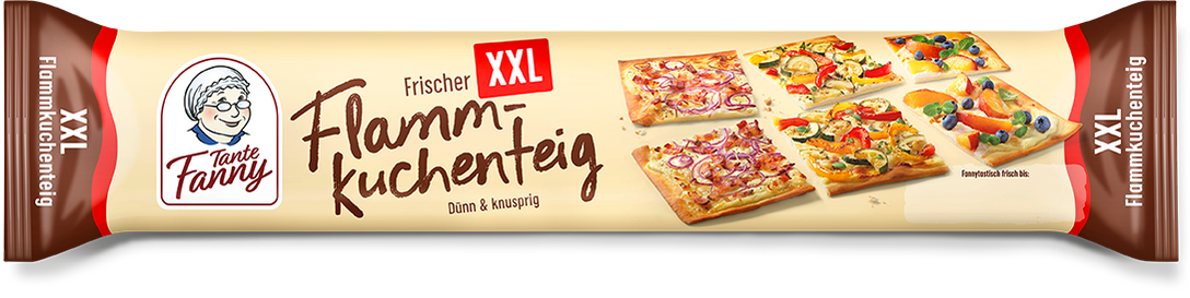 Tante Fanny Frischer Flammkuchenteig XXL 350g