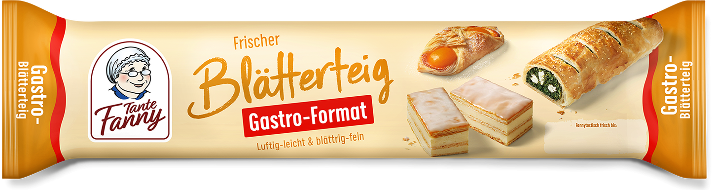 Tante Fanny Frischer Blätterteig Gastro 700 g