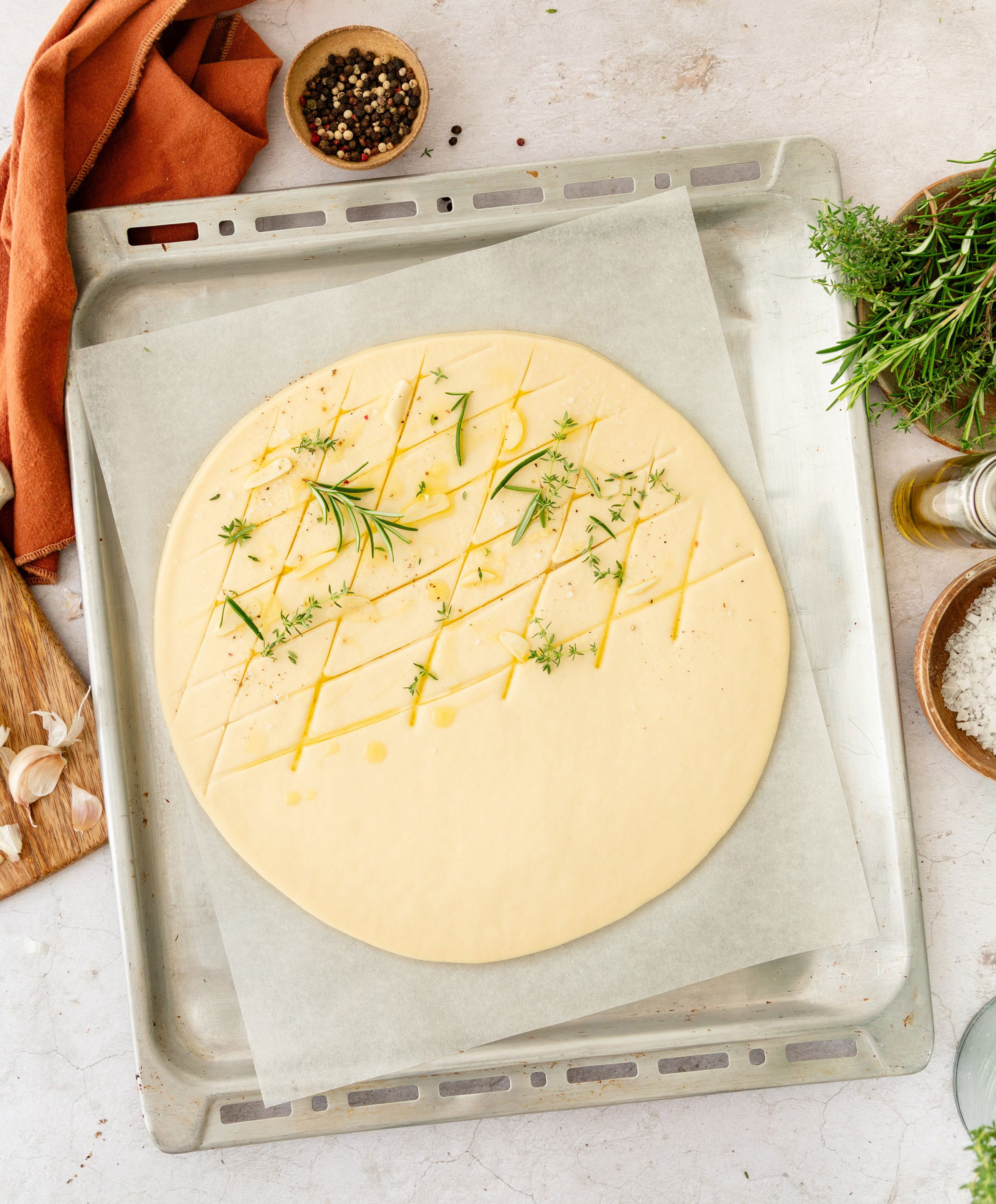 Frischer Ofenbrotteig von Tante Fanny