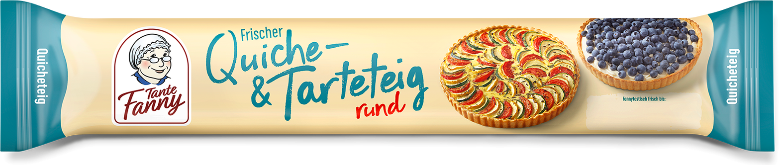 Tante Fanny Frischer Quiche- & Tarteteig rund 300 g
