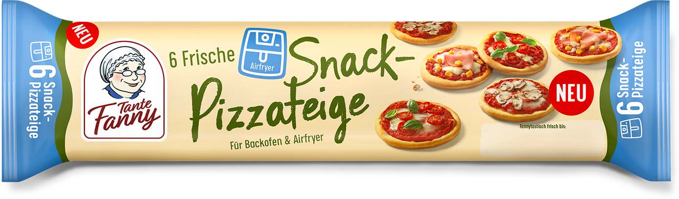 Tante Fanny Frische Snack-Pizzateige