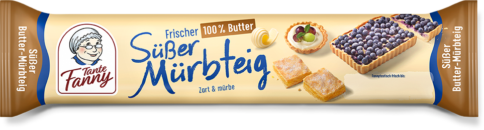Tante Fanny Frischer Süßer Butter-Mürbteig