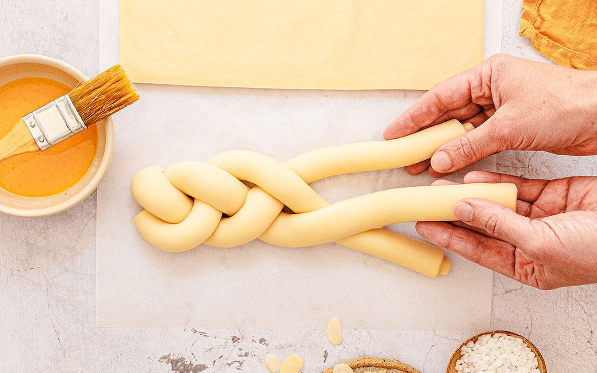 Frischer Süßer Hefeteig mit Butter von Tante Fanny