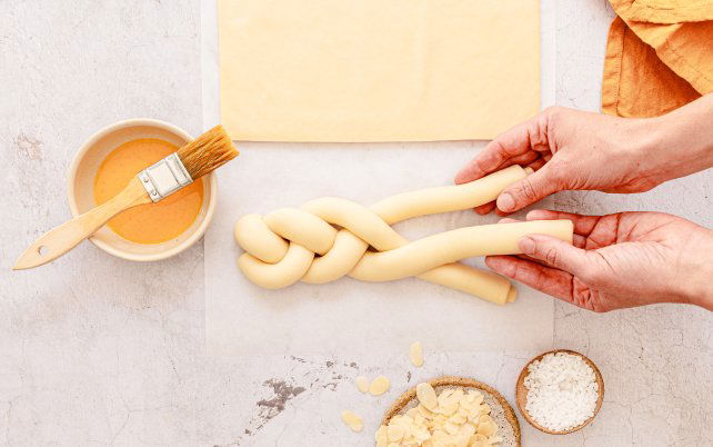 Frischer Süßer Hefeteig mit Butter von Tante Fanny