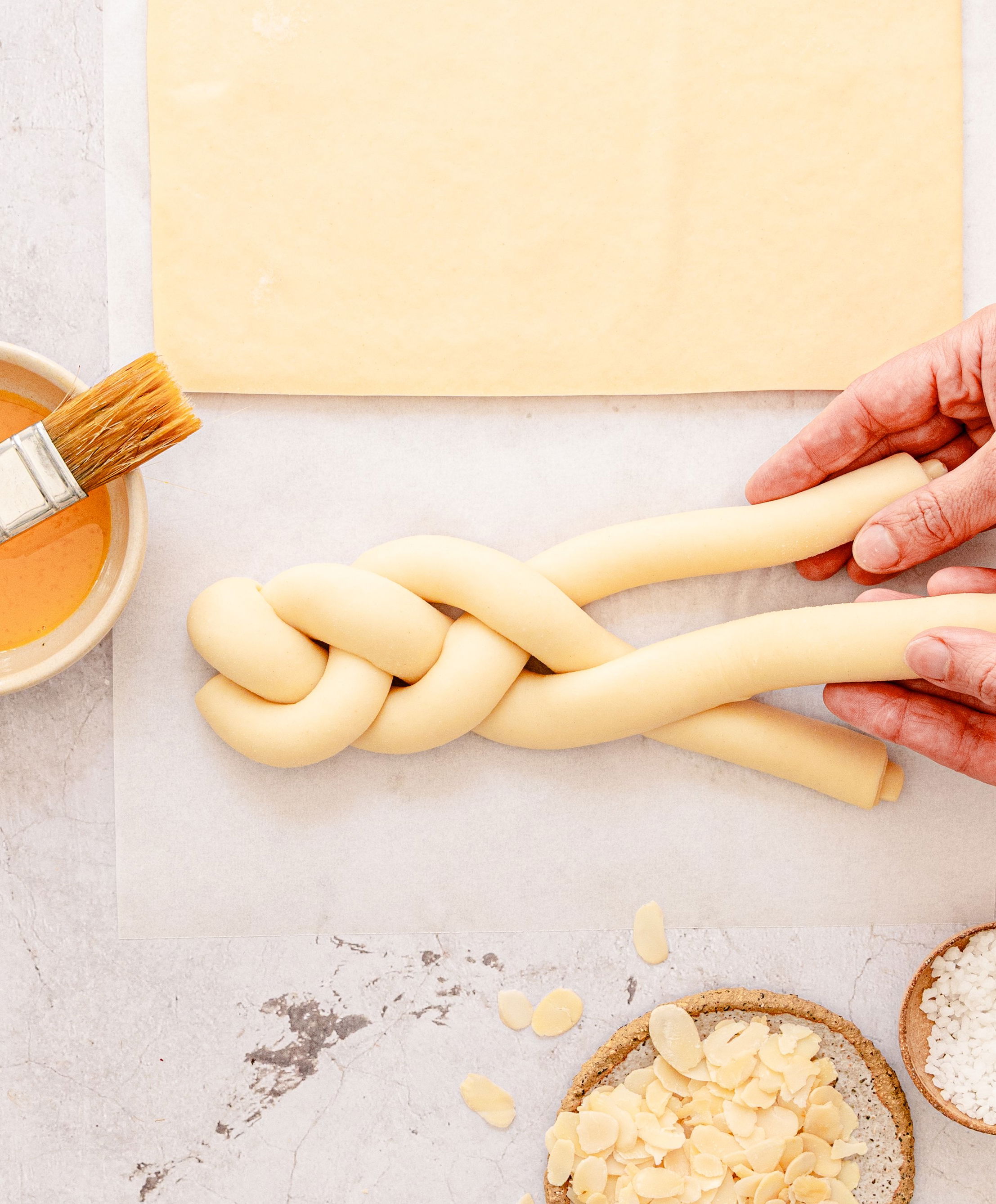 Frischer Süßer Hefeteig mit Butter von Tante Fanny