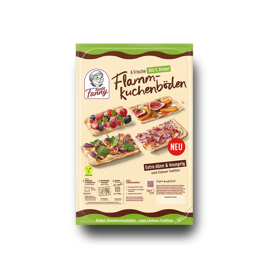 Dinkel-Flammkuchenböden