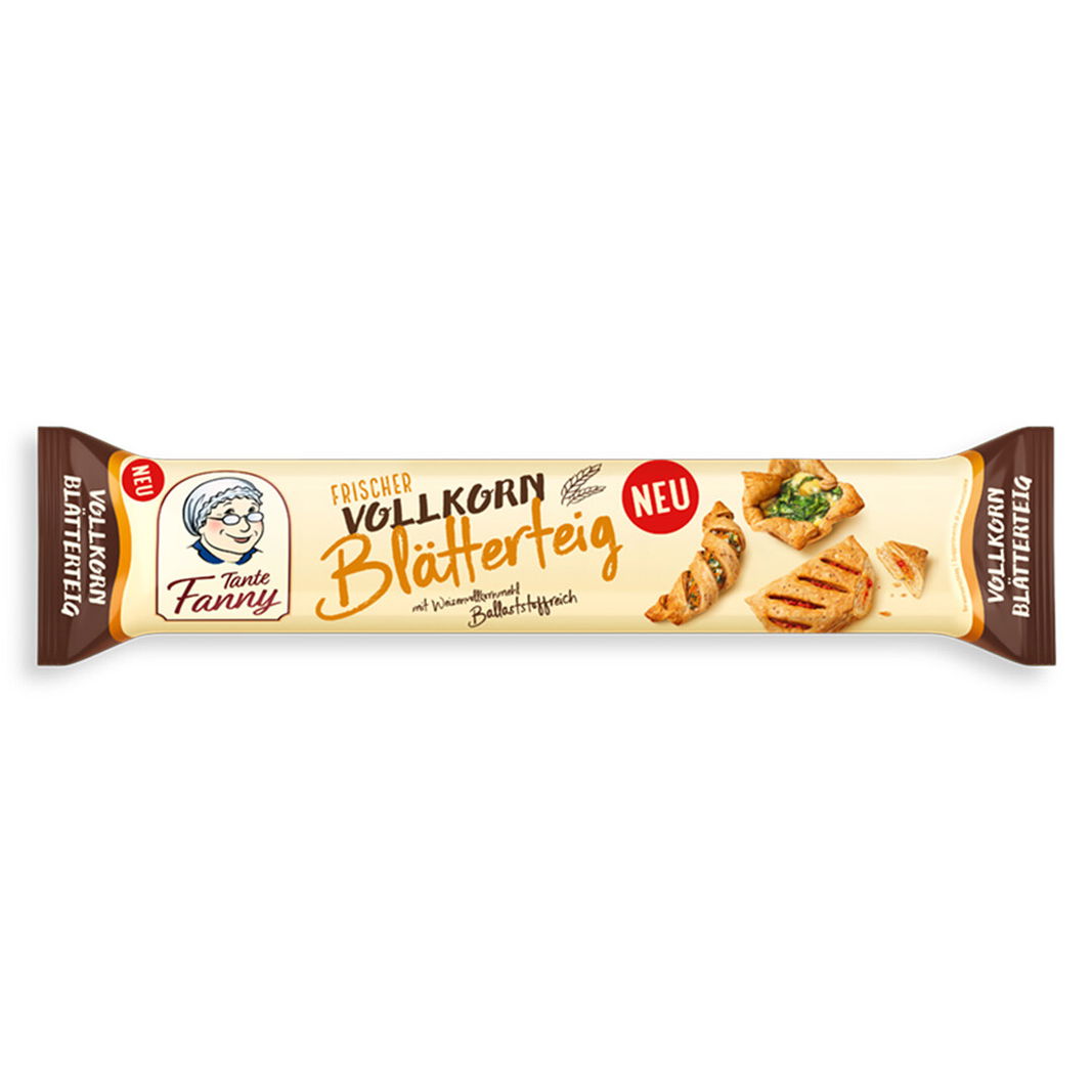 Frischer Vollkorn-Blätterteig