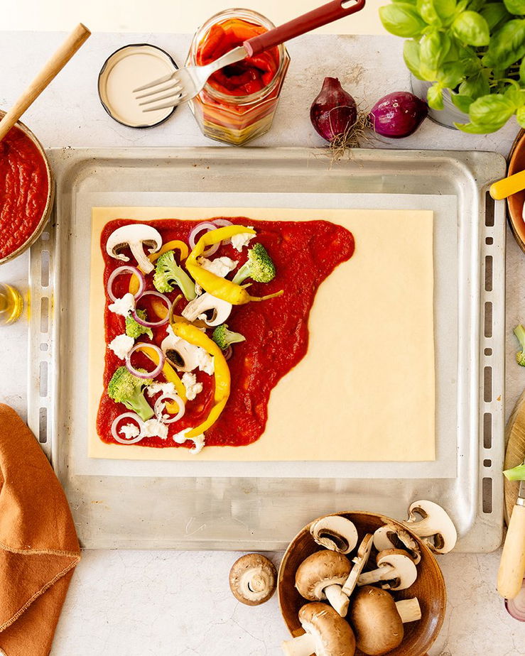 friss pizzatészta