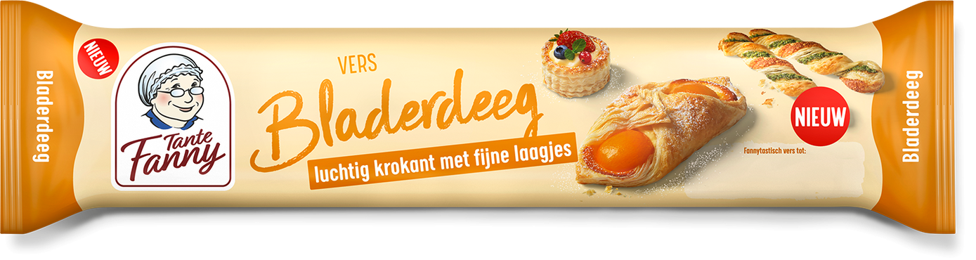 Packshot vers bladerdeeg Tante Fanny