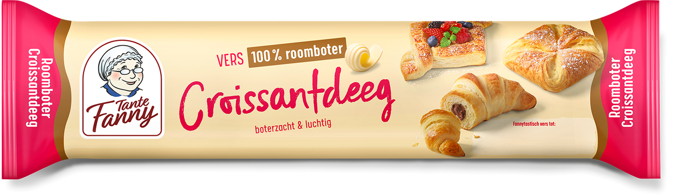 Packshot roomboter croissantdeeg Tante Fanny