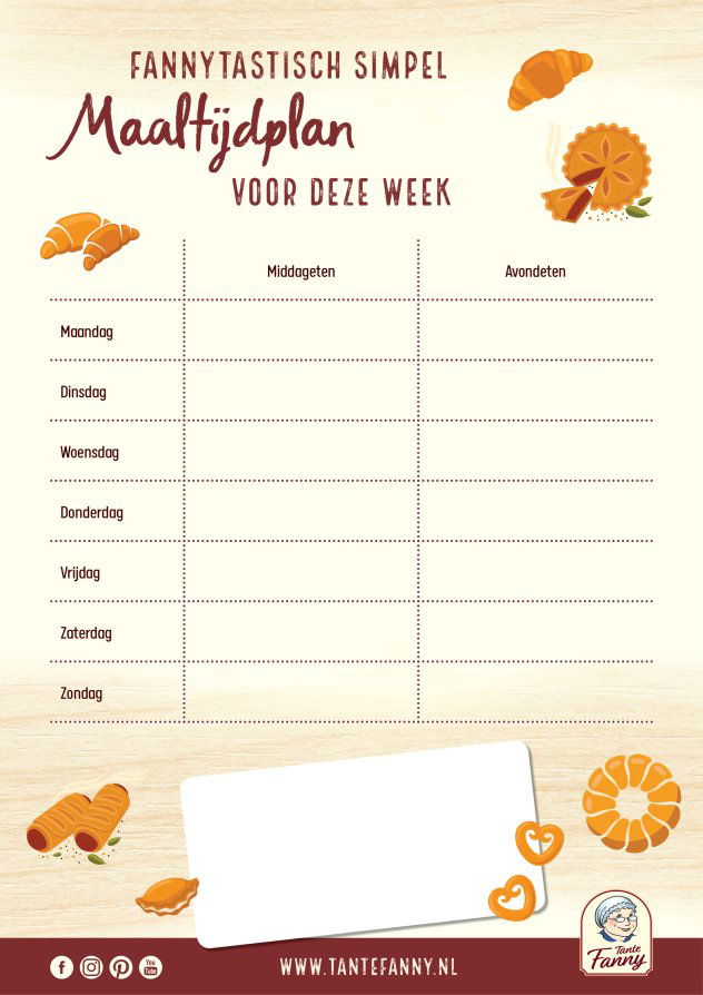 Maaltijdplan