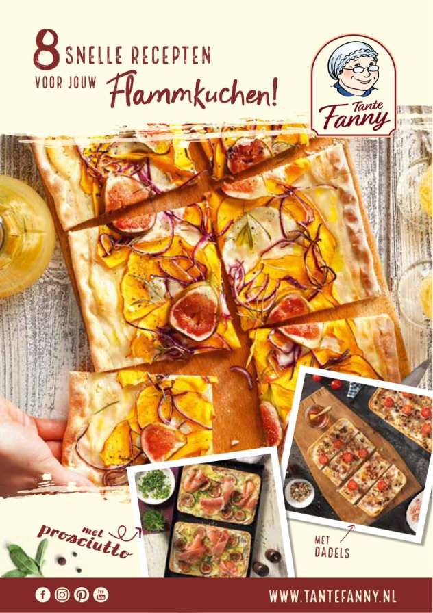 8x Snelle Flammkuchen