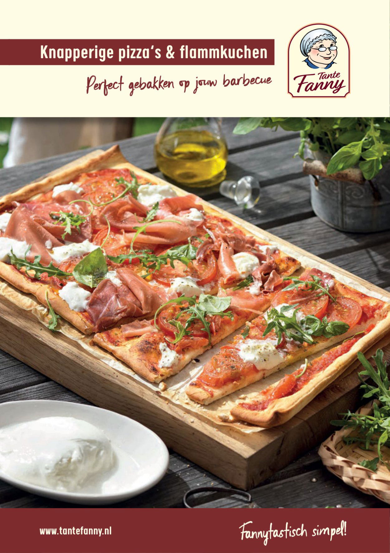 Omslagafbeelding voor het receptboekje Pizza's & Flammkuchen