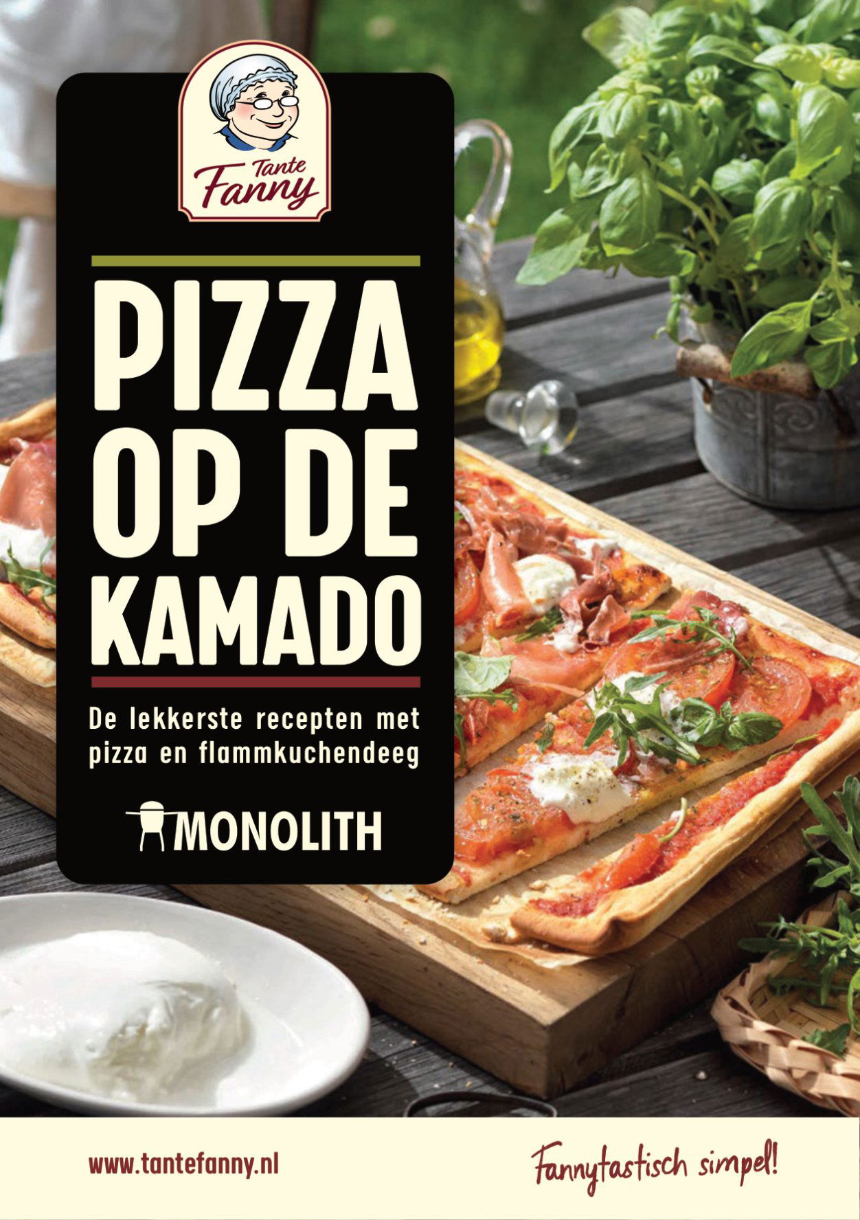 Omslagafbeelding voor het receptboekje Pizza op de Kamado