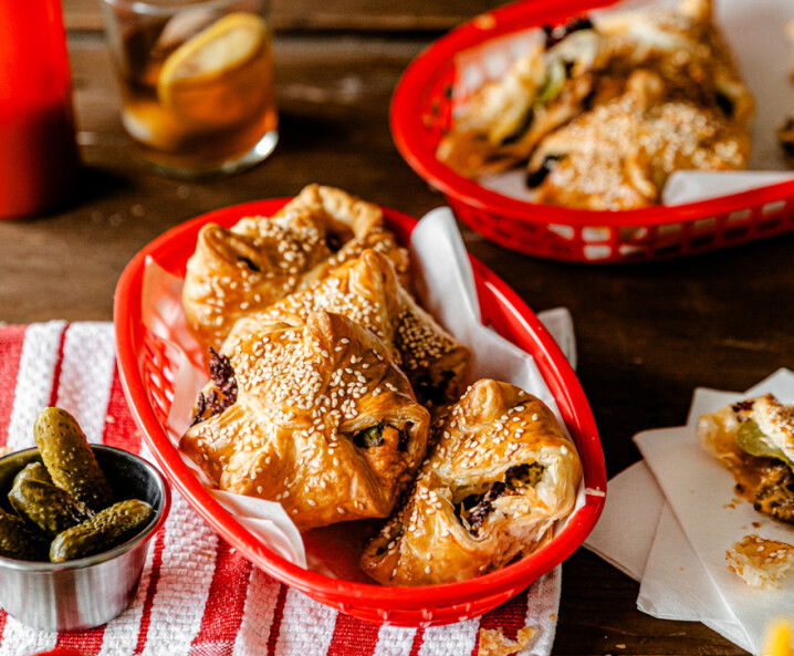 Cheeseburger Taschen