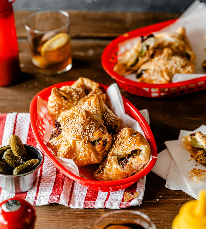 Cheeseburger Taschen
