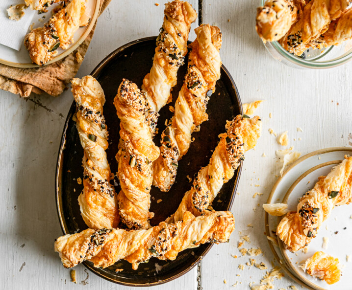 Pikante Silvesterschweinchen aus Blech-Pizzateig | Tante Fanny Pikante Silvesterschweinchen aus Blech-Pizzateig | Tante Fanny