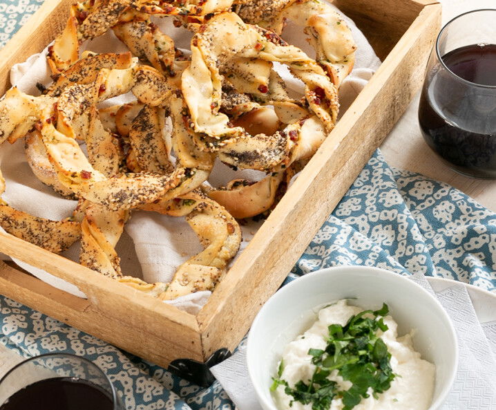 Flammkuchenringe - Flammkuchen mal anders